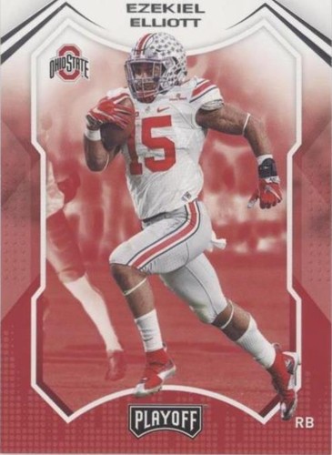 2022 Panini Chronicles Draft Picks Ezekiel Elliott #18