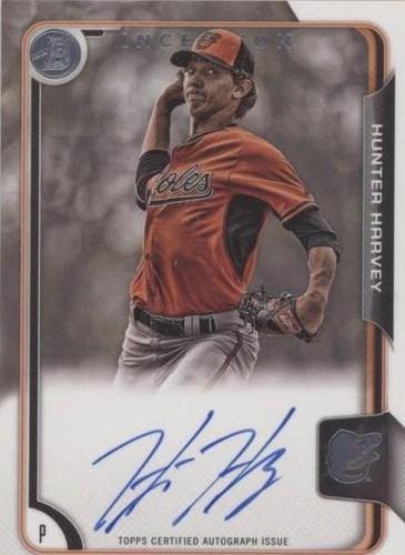 2015 Bowman Inception - Hunter Harvey #BIA-HH