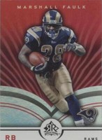 2005 Upper Deck Reflections Marshall Faulk #90