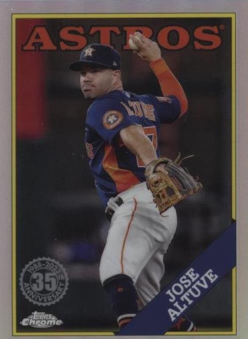 2023 Topps Chrome Update Series - Jose Altuve #88CU-13