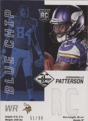 2013 Panini Limited Cordarrelle Patterson #4