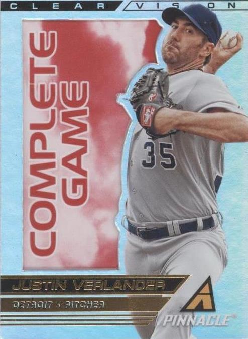 Panini Pinnacle 2013 - Justin Verlander #CV1
