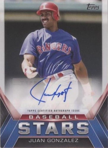 2021 Topps Update Series - Juan González #BSA-JGO