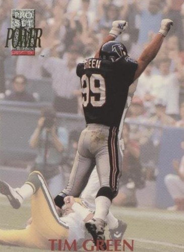 1992 Pro Set Power Tim Green #199