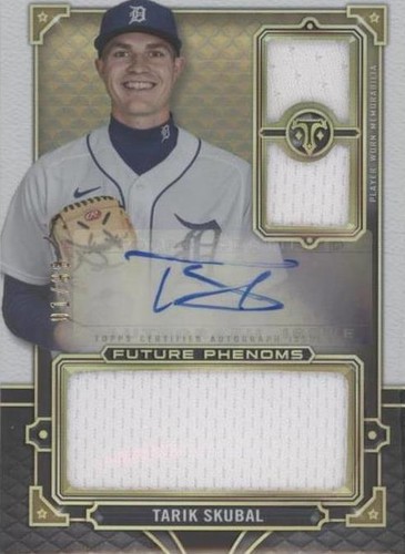 2022 Topps Triple Threads - Tarik Skubal #RFPAR-TS