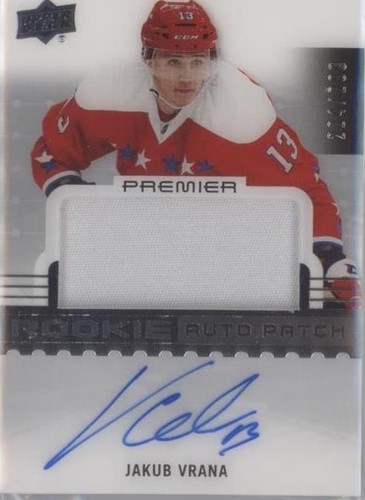 2016-17 Upper Deck Premier - Jakub Vrana #71