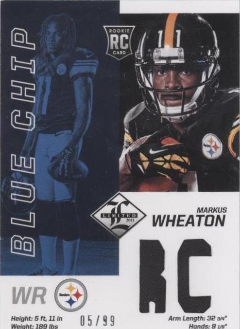 2013 Panini Limited Markus Wheaton #24
