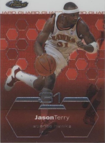 2002-03 Topps Finest - Jason Terry #2