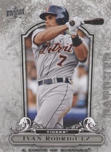 2008 Upper Deck A Piece of History - Ivan Rodriguez #36