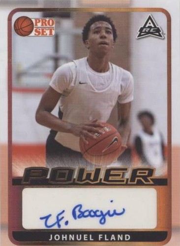 2021-22 Leaf Pro Set Power - Johnuel Fland #BA-JF1