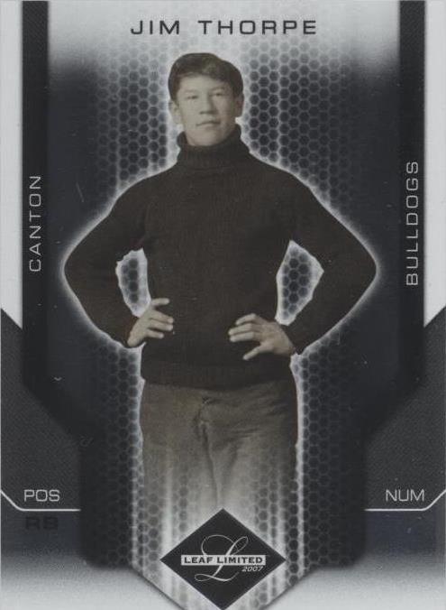 2007 Leaf Limited Jim Thorpe #144