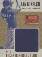 2013 Panini America's Pastime - Ian Kinsler #JS-IK