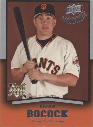 2008 Upper Deck Timeline - Brian Bocock #90