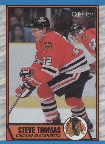 1989-90 O-Pee-Chee - Steve Thomas #82