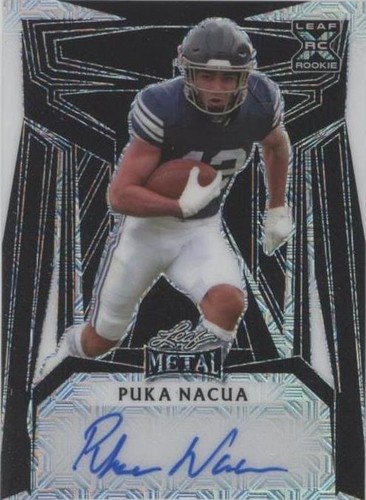 2023 Leaf Metal Puka Nacua #BA-PN1