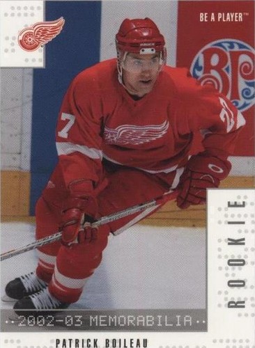 2002-03 In the Game Be A Player Memorabilia - Patrick Boileau #358