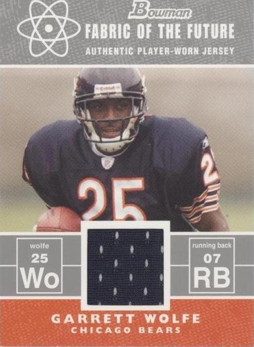 2007 Bowman Garrett Wolfe #FF-GW