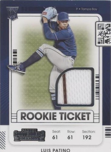 2021 Panini Contenders - Luis Patino #RTJ-LP