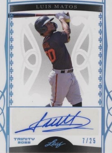 2022 Leaf Trinity - Luis Matos #BA-LM2