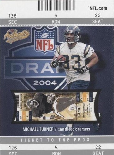2004 Fleer Authentix Michael Turner #110