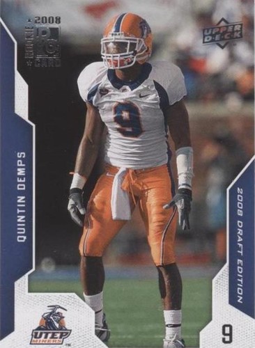 2008 Upper Deck Draft Edition Quintin Demps #89