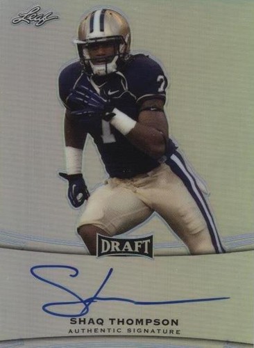 2015 Leaf Metal Draft Shaq Thompson #BA-ST1