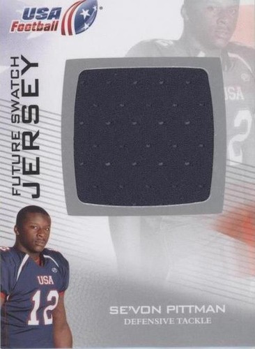 2012 Upper Deck USA Football Se'von Pittman #FS-43