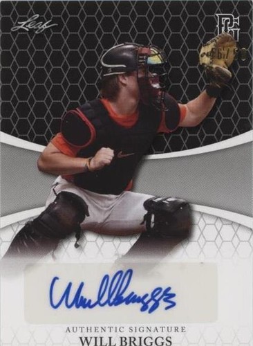 2022 Leaf Perfect Game National Showcase - Will Briggs #BA-WB3