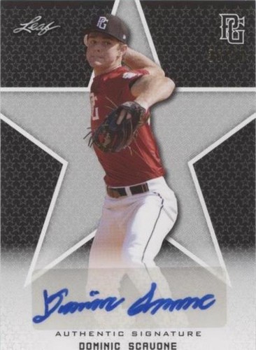 2020 Leaf Perfect Game National Showcase - Dominic Scavone #BA-DS1