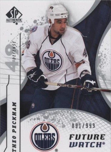 2008-09 SP Authentic - Theo Peckham #187