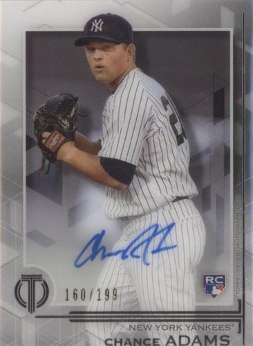 2019 Topps Tribute - Chance Adams #TA-CA