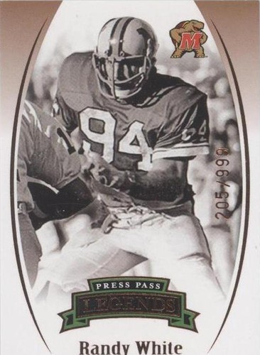 2007 Press Pass Legends Randy White #B-78