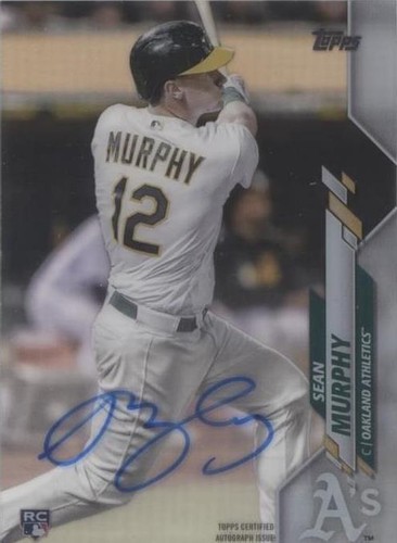 2020 Topps Clearly Authentic Autographs - Sean Murphy #CCA-SM