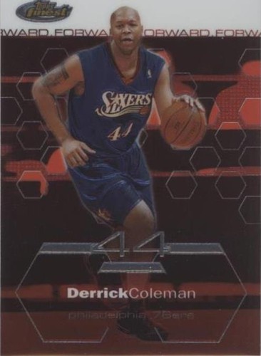 2002-03 Topps Finest - Derrick Coleman #61