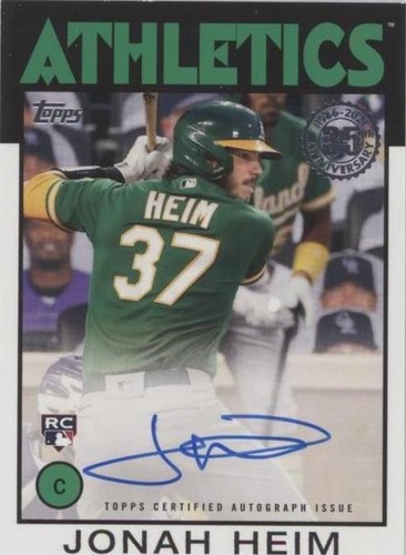 2021 Topps - Jonah Heim #86B-JHE