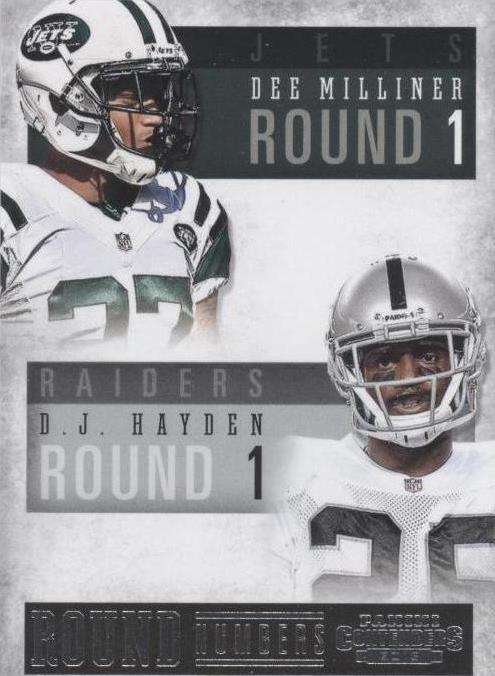 2013 Panini Contenders D.J. Hayden Dee Milliner #4