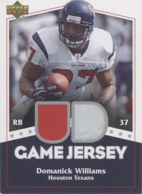 Upper Deck Domanick Williams 2007 #UDGJ-DW