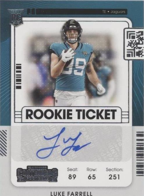 2021 Panini Contenders Luke Farrell #213