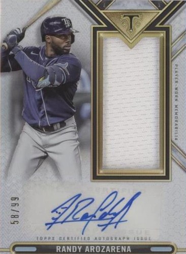 2021 Topps Triple Threads - Randy Arozarena #ASJR-RA