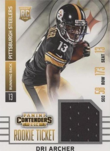 2014 Panini Contenders Dri Archer #RTS-17