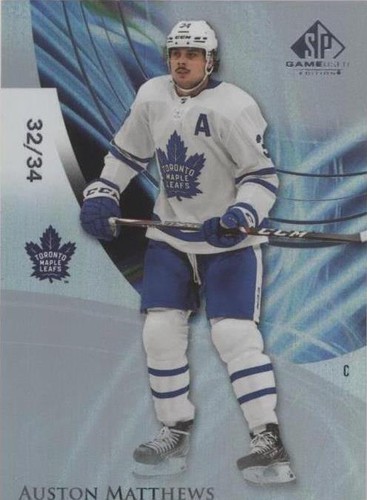 2020-21 Upper Deck SP Game Used - Auston Matthews #50