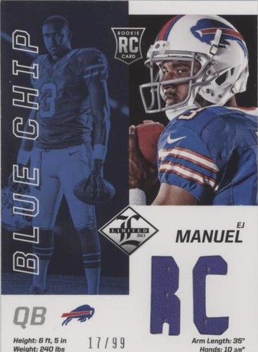 2013 Panini Limited EJ Manuel #9