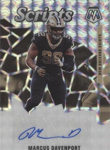 2020 Panini Mosaic Marcus Davenport #S23