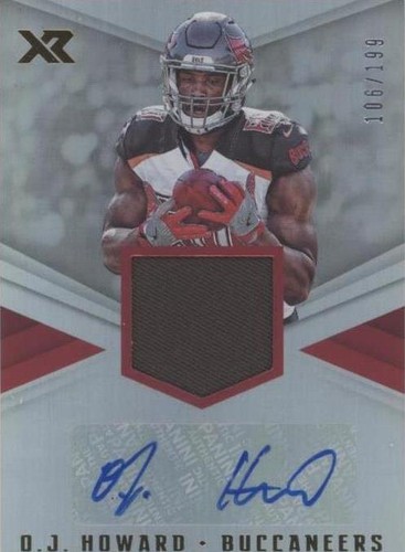2017 Panini XR O.J. Howard #RSA-OH