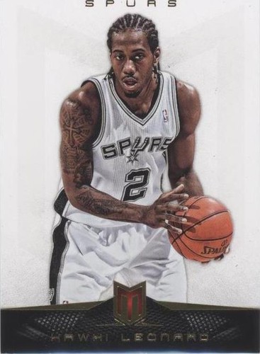 KAWHI LEONARD 2012-13 PANINI THREADS ROOKIE RC AUTOGRAPH ON