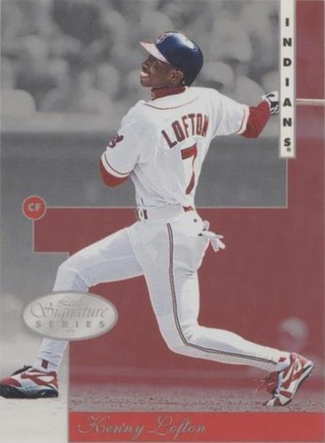 1996 Leaf Signature Series - Kenny Lofton #55