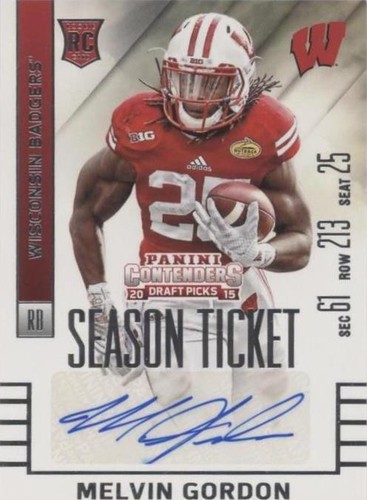 2015 Panini Contenders Draft Picks Melvin Gordon #132