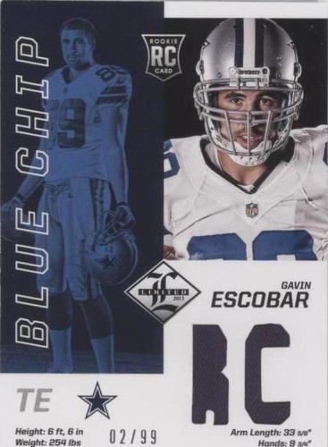 2013 Panini Limited Gavin Escobar #10