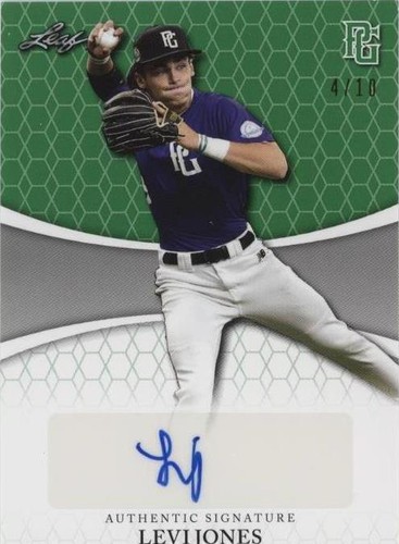 2022 Leaf Perfect Game National Showcase - Levi Jones #BA-LJ1