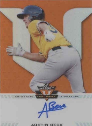 2017 Leaf Valiant Draft - Austin Beck #BA-AB1
